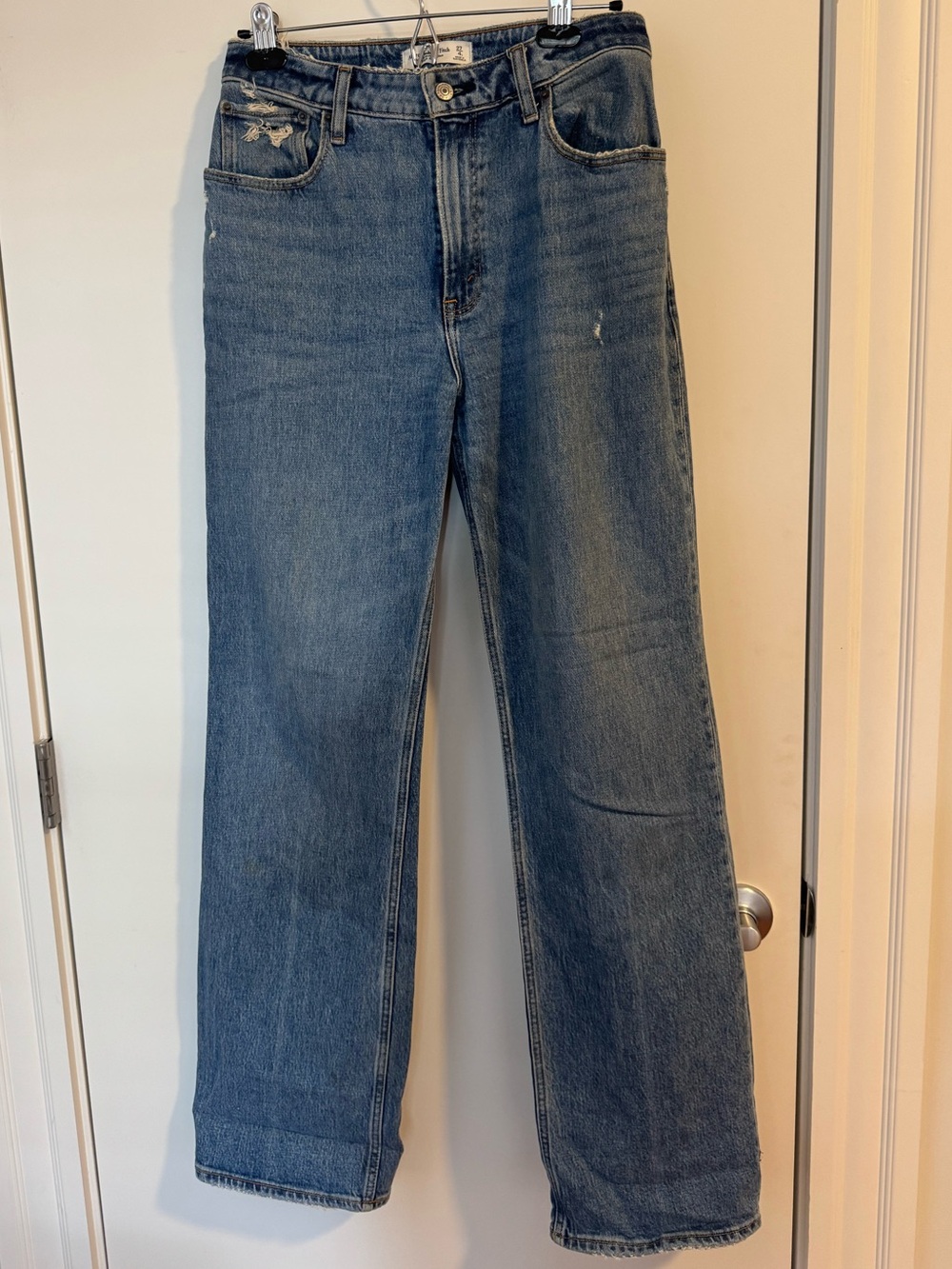 Abercrombie 90s Relaxed High Rise Jeans